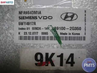 5WY4917A, 391002G350, NFA9S4DM1A Блок управления двигателем Hyundai Sonata (EF)  Арт 112900, вид 2