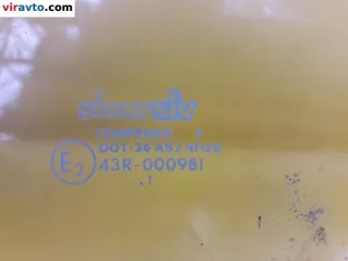  Стекло двери задней левой Opel Astra F Арт 146979, вид 2