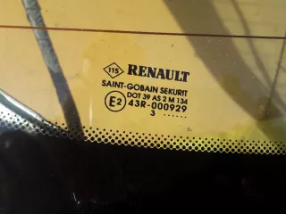  Стекло заднее Renault Laguna 2 Арт 165020, вид 2