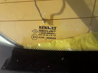  Стекло заднее Renault Laguna 2 Арт 165022, вид 2