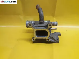 6G9G8K556AA Фланец (тройник) системы охлаждения Ford Focus 1 Арт 131991, вид 3
