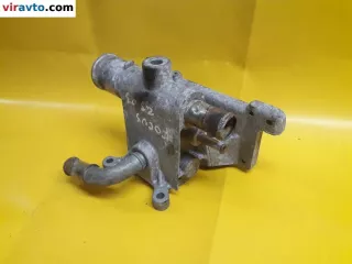 6G9G8K556AA Фланец (тройник) системы охлаждения Ford Focus 1 Арт 131992, вид 1