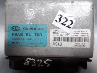 K9ABEUT8D, M261204207 Блок управления двигателем Kia Clarus 1.8л Арт 176150, вид 2