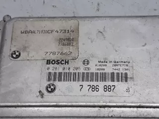 7786887, 7787662, 0281010205 Блок управления двигателем BMW 3 E46 Арт 181790, вид 2