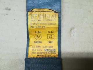 E2043006 Ремень безопасности Hyundai Sonata (Y3) Арт 201321, вид 2