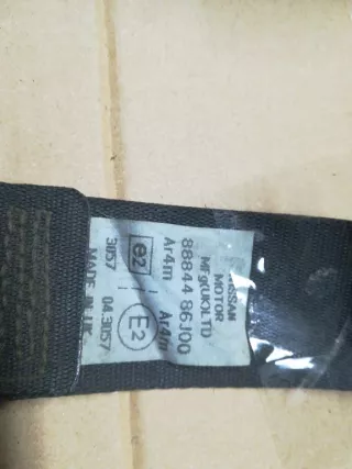 8884486J00 Ремень безопасности задний правый Nissan Primera 10 Арт 201444, вид 2