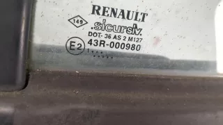 7751471875 Дверь задняя левая синяя Renault Megane 2 Арт 20250007, вид 2