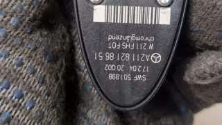 A21182199587C45 Кнопка стеклоподъемника заднего правого  Mercedes E W211 Арт 20354840, вид 2