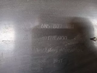 6N5807421GRU, 6N5807421, 9 Бампер фольксваген, фольцваген поло Volkswagen Polo 6 Арт ARM373735, вид 12