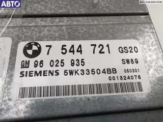7544721 Блок управления АКПП BMW 3 E46 Арт 55073740, вид 2