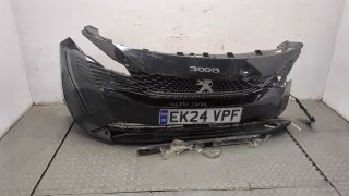 1675868480 Бампер передний черный Peugeot 3008 2 Арт 9322901, вид 1
