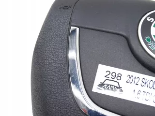 1Z0880201AH Подушка безопасности водителя Skoda Superb 1 Арт AL14571456412, вид 4