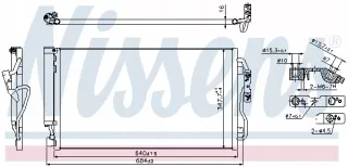 940357 Радиатор кондиционера  BMW 1 F20/F21 Арт AL15172611729, вид 3