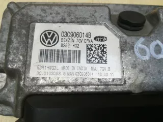 03C906014B Блок управления двигателем Volkswagen Polo 5 Арт 1_12131, вид 2
