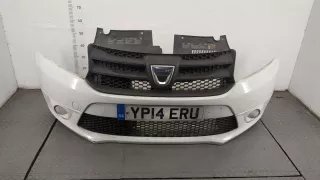 620226857R Бампер передний белый Dacia Sandero 2 Арт 20384193