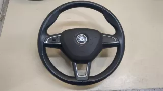 Руль Skoda Fabia 2 restailing Арт 20378509, вид 1