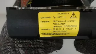 34056830A Ремень безопасности передний правый Mercedes E W212 Арт 7895542, вид 2