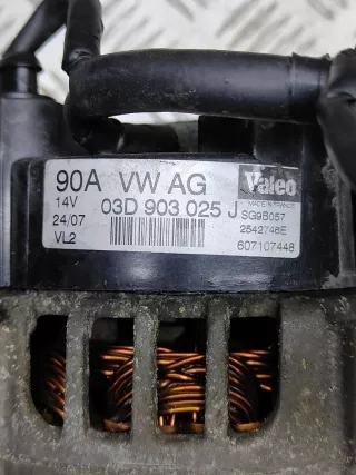 03D903025 Генератор Volkswagen Polo 4 Арт 52078, вид 6