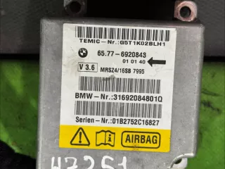 65776920848 Блок AirBag BMW 5 E39 Арт 2000000047251, вид 2