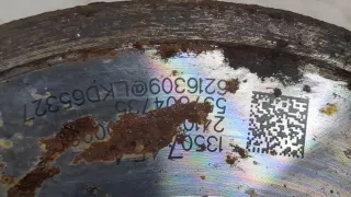 13580386 Ступица задняя левая Opel Astra K Арт 20376714, вид 2
