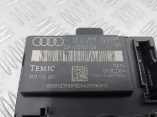 4F0959793B Блок управления передней левой двери Audi A6 C6 (S6,RS6) Арт 00235588, вид 3