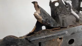  Усилитель заднего бампера Ford Fiesta 6 Арт 20389850, вид 3