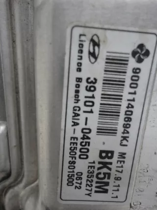 39101-04500 Блок управления двигателем Hyundai i10 2 Арт e843877, вид 2