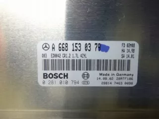 A6681530379 Блок управления двигателем Mercedes A W168 Арт e849675, вид 2