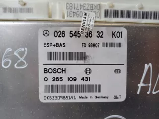 0265453632 Блок управления двигателем Mercedes A W168 Арт e849758, вид 2