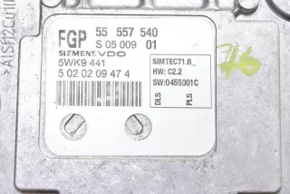 55557540 5WK9441 Блок управления двигателем Opel Vectra C  Арт e863682, вид 3