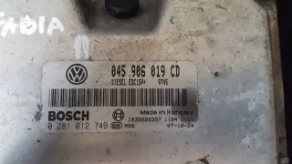 045906019CD 0281012749 Блок управления двигателем Skoda Fabia 2 Арт e876051, вид 2