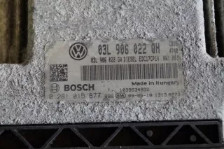 03L906022QH Блок управления двигателем Skoda Superb 2 Арт e876933, вид 2