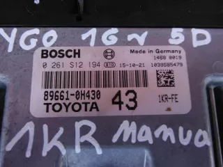 89661-0H43 Блок управления двигателем Toyota Aygo 2 Арт e878710, вид 2