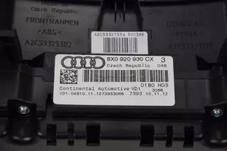 8X0920930CX Щиток приборов (приборная панель) Audi A1 Арт e1208874, вид 7