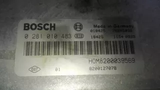 0281010483 Блок управления двигателем Renault Scenic 1 Арт e1327870, вид 2
