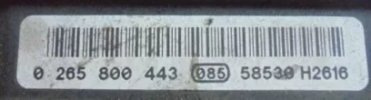 0265231583 0265231583 Блок ABS Opel Corsa C Арт e1395788, вид 4