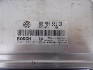 3B0907551CR Блок управления двигателем Volkswagen Passat B5 Арт e1457919, вид 2