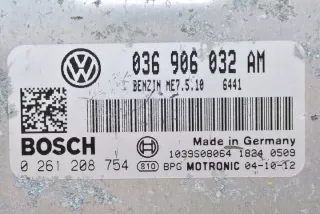 036906032AM 0261208754 Блок управления двигателем Volkswagen Golf 5 Арт e1531309, вид 2