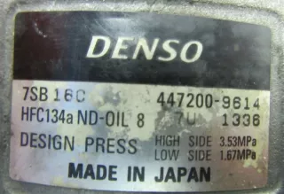 447200-9614 Компрессор кондиционера Porsche 911 996  Арт e1860803, вид 2