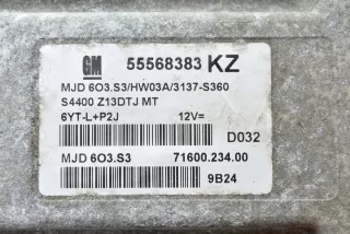 55568383 Блок управления двигателем Opel Corsa D Арт e1875568, вид 5