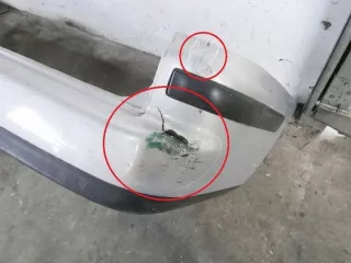  Бампер задний Seat Alhambra 1 Арт e2040259, вид 10