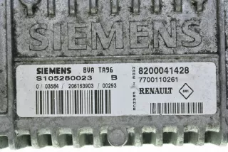 S105280023B 8200041428 7700110261 Блок управления двигателем Renault Clio 2 Арт e2209832, вид 2