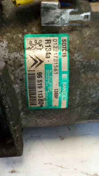 9651911380 Компрессор кондиционера Citroen C5 2 Арт e2638267, вид 2