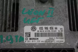 03G906056AA Блок управления двигателем Seat Leon 2 Арт e2739244, вид 2