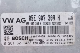 05E907309H 0261S21433 Блок управления двигателем Volkswagen Passat B8 Арт e2740086, вид 3