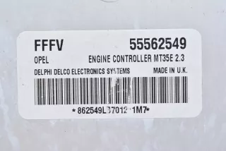 55562549 Блок управления двигателем Opel Astra H Арт e2816813, вид 3