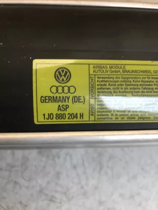 1J0880204H Подушка безопасности Volkswagen Golf 4 Арт e3114072, вид 4