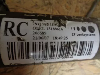 13188616 Рулевая рейка Opel Zafira B Арт e3186589, вид 2