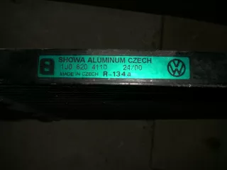 1J0820411 Радиатор кондиционера Volkswagen Golf 4 Арт e3216766, вид 2
