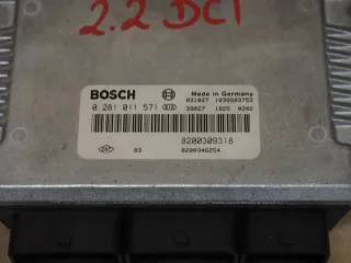 0281011571 Блок управления двигателем Renault Laguna 2 Арт e3279023, вид 2